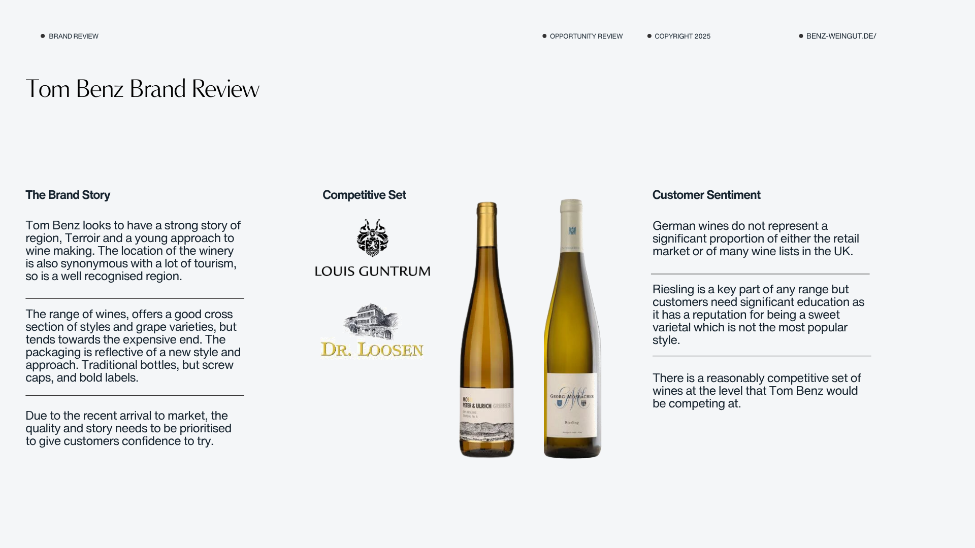Tom Benz Wines — 02
